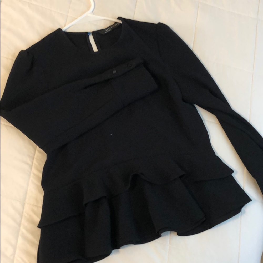 Black Zara Top